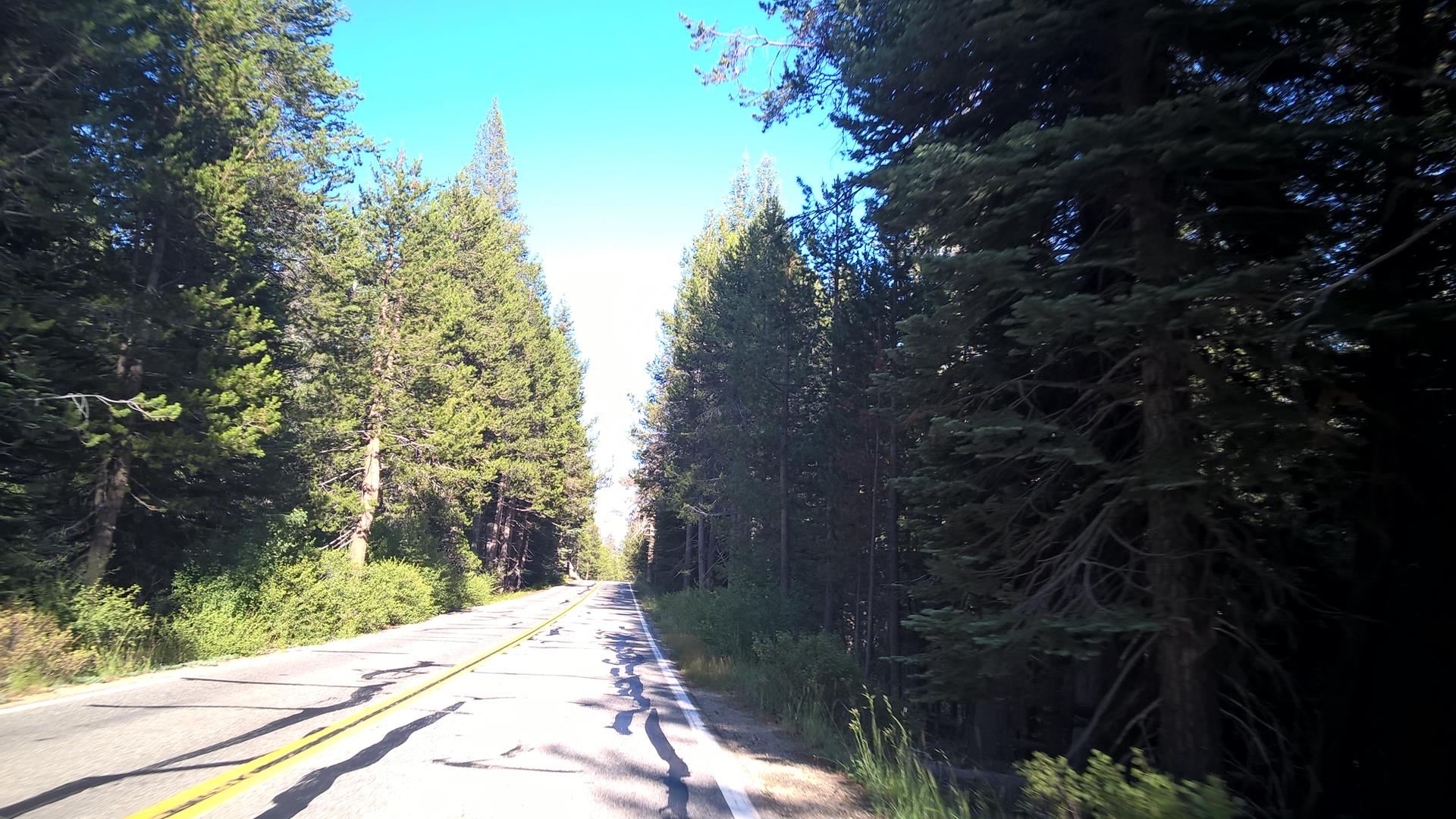 Auf dem Weg zum Glacier Point