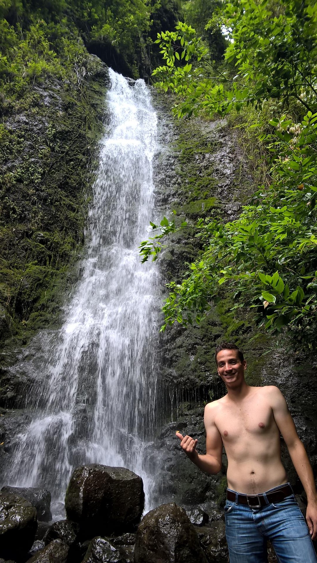 Nachdem ein Bikinibild von mir gefordert wurde: Ich wusste wirklich nicht ob ich schwitze oder ob es der Regen ist