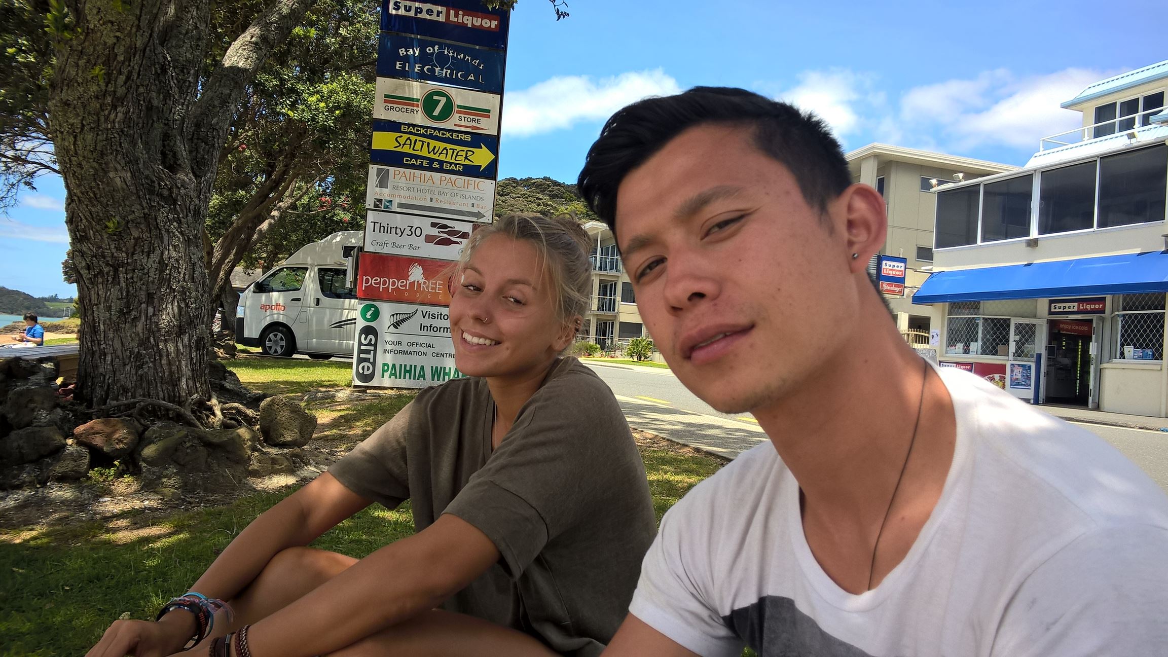 Zusammen am Strand mit "meiner" Stray Gruppe